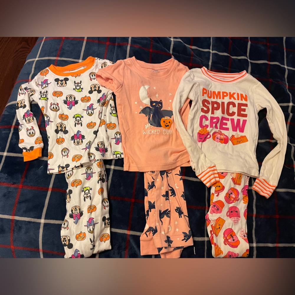 4T Halloween/Fall Pajamas